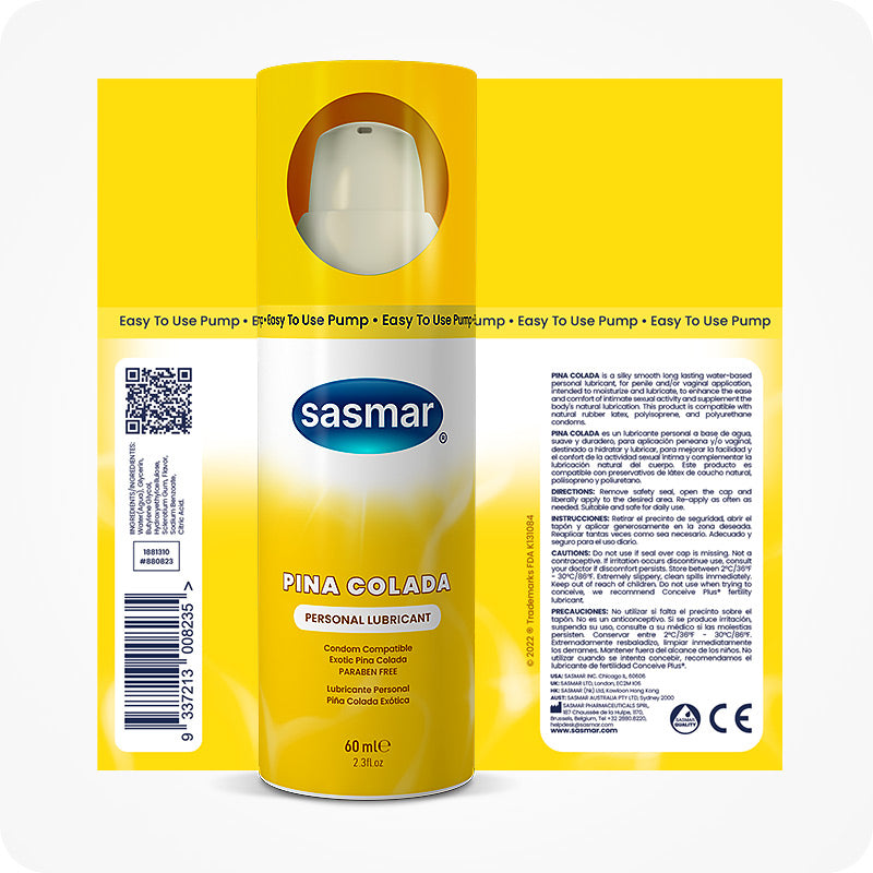 Sasmar 菠萝可乐达味个人润滑剂