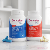 Conceive Plus Maximum Fertility Bundle - Kumpletong Kit para sa Fertilidad - Mga Suplemento para sa Fertilidad ng Babae