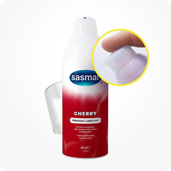 Sasmar Cherry Flavor Personal Lubricant - Conceive Plus Asia